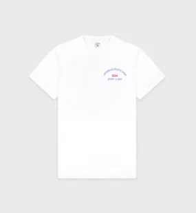 LA Athletic Group T-Shirt - White/China Blue