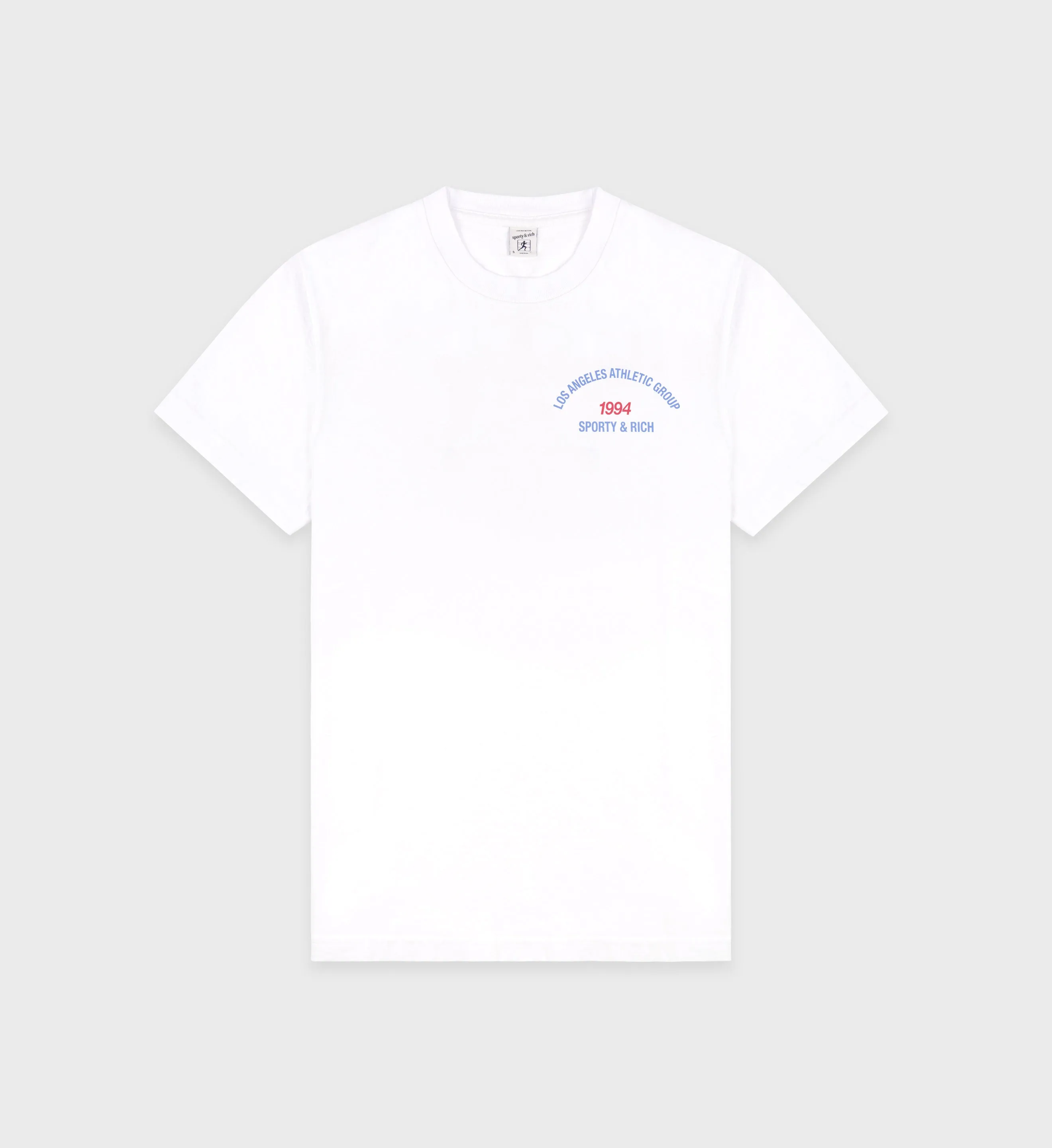 LA Athletic Group T-Shirt - White/China Blue