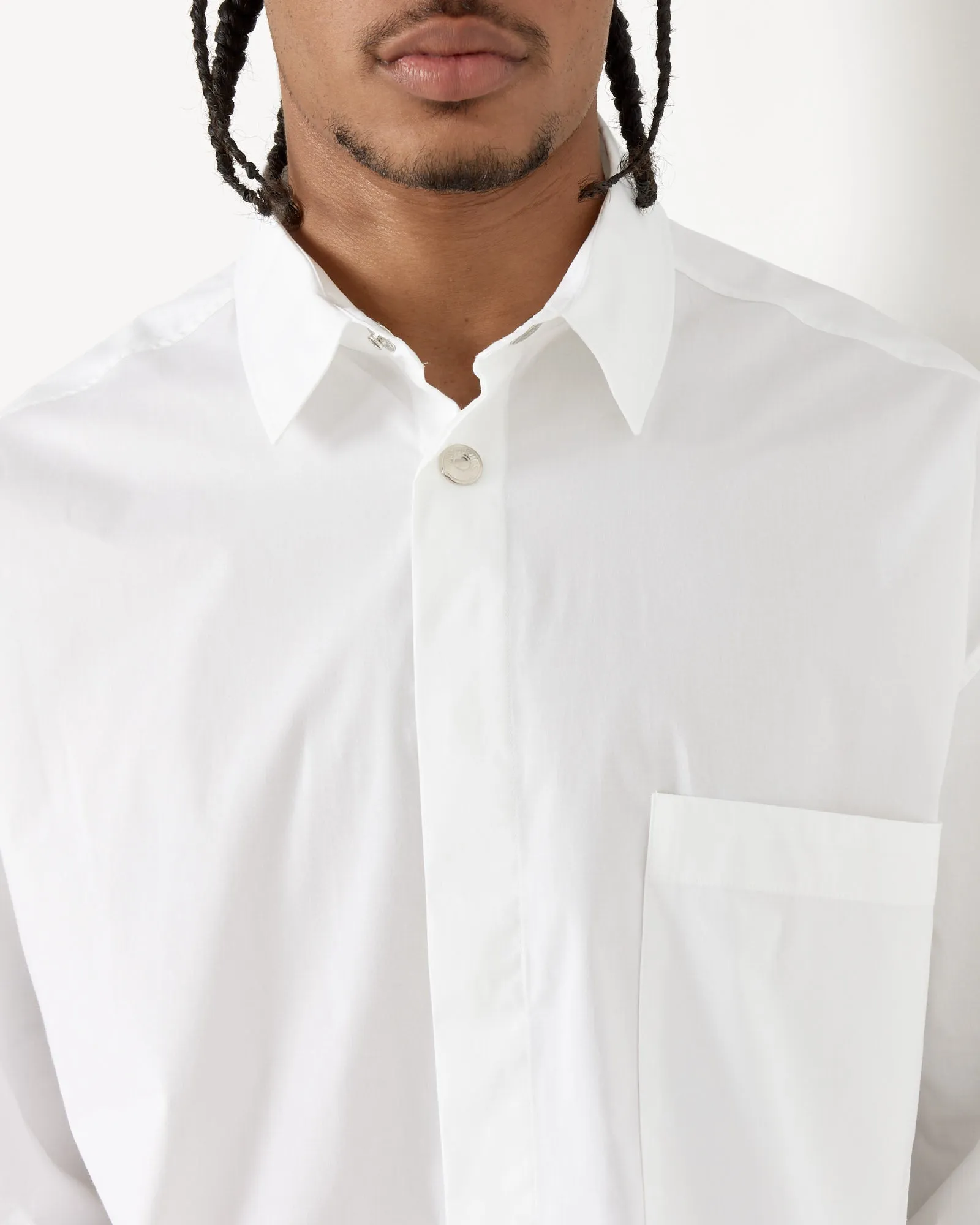 La Chemise Manches Longue Shirt in White