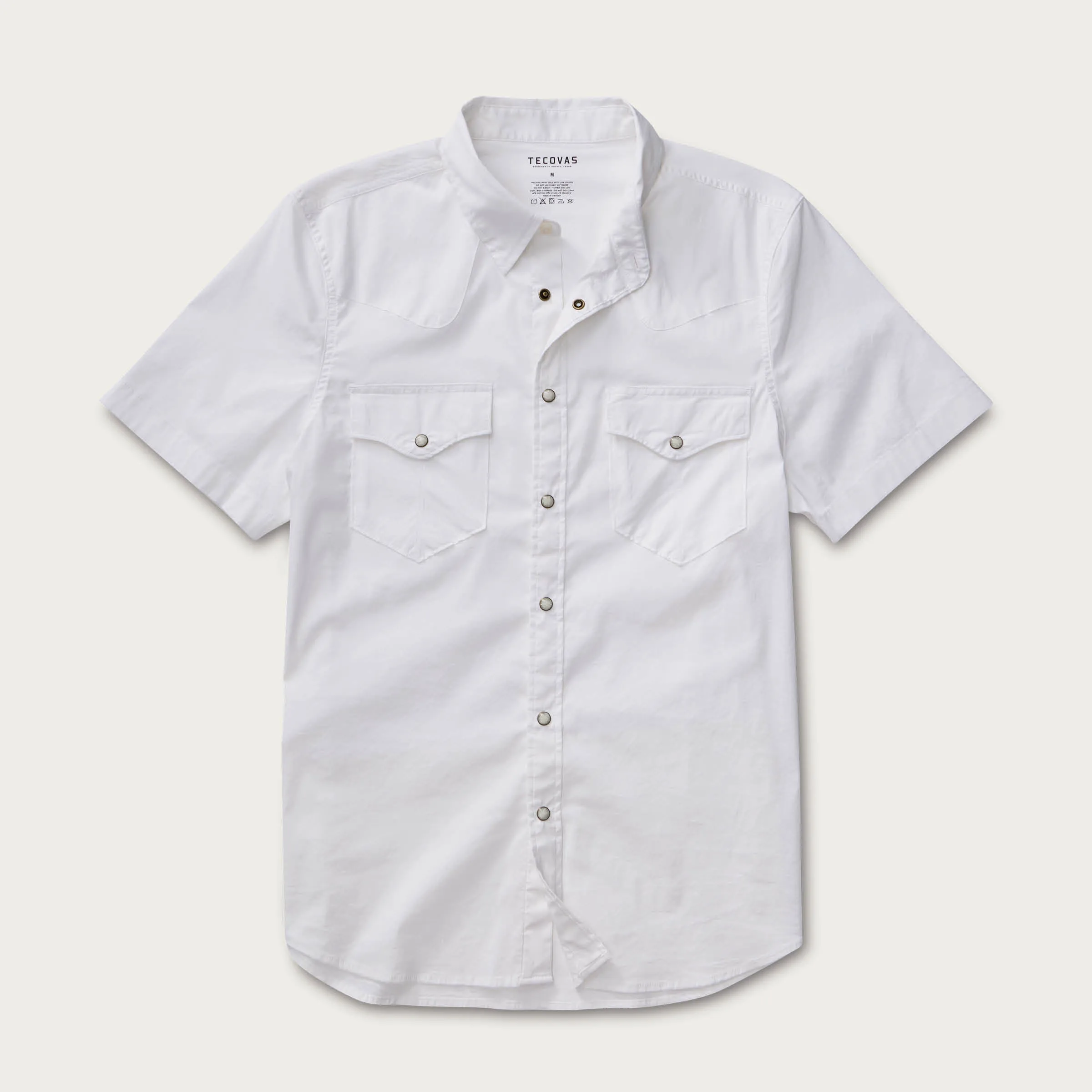 Men's Easywear Short Sleeve Pearl Snap