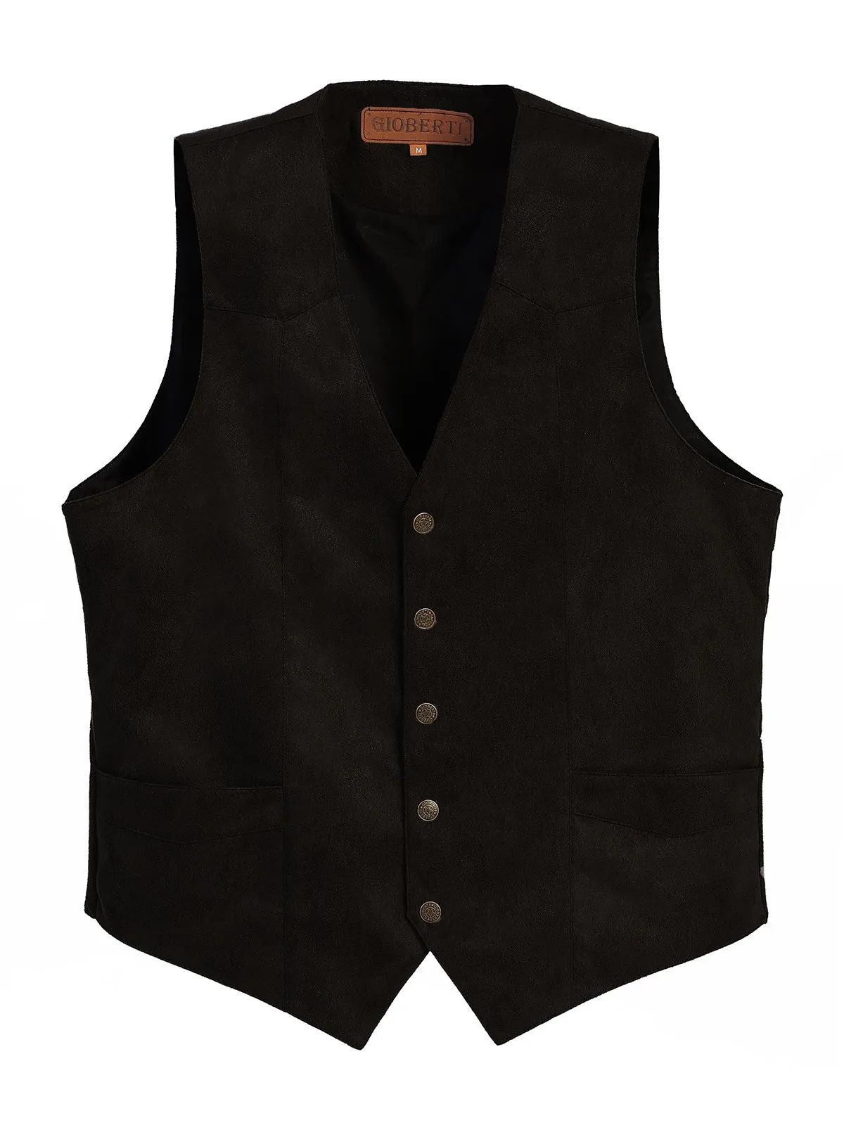 Men's Faux Suede Vest