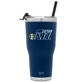 NBA Cruiser Tumbler with Flip Lid and Straw