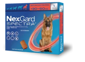 Nexgard Spectra Ex-Grande (30.1-60 Kg) (1 Masticable)