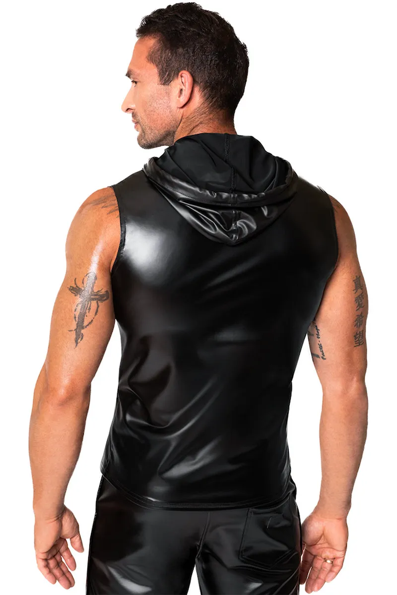 Noir Handmade Frenzy Sleeveless Hoodie