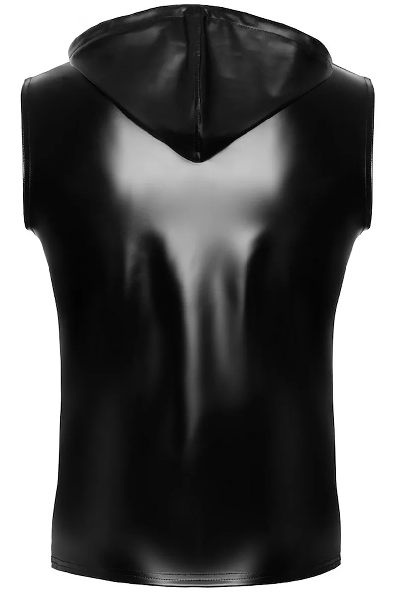 Noir Handmade Frenzy Sleeveless Hoodie