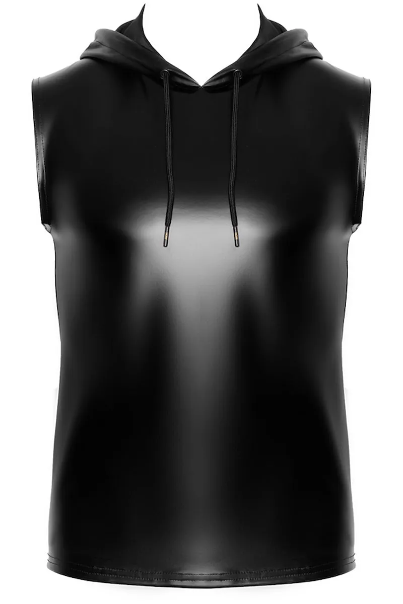 Noir Handmade Frenzy Sleeveless Hoodie