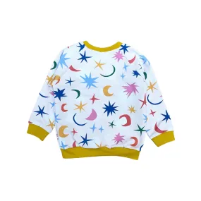 Organic Cream Stars Sweatshirt