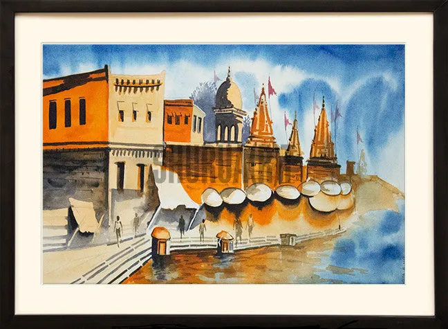 Painting of Benares Ghat