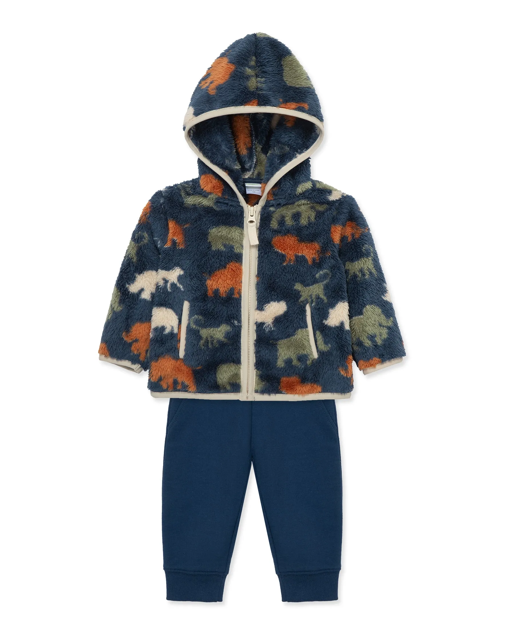 Safari Sherpa Jacket Set (12M-24M)