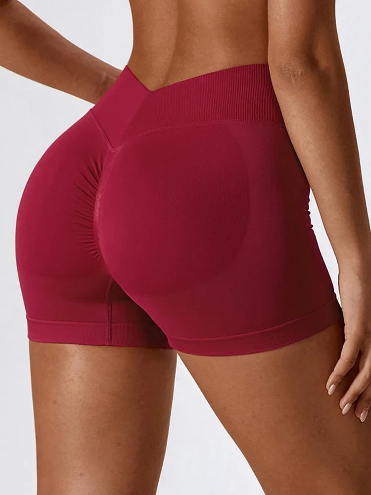 Slim-Fit-Sportshorts mit breitem Bund