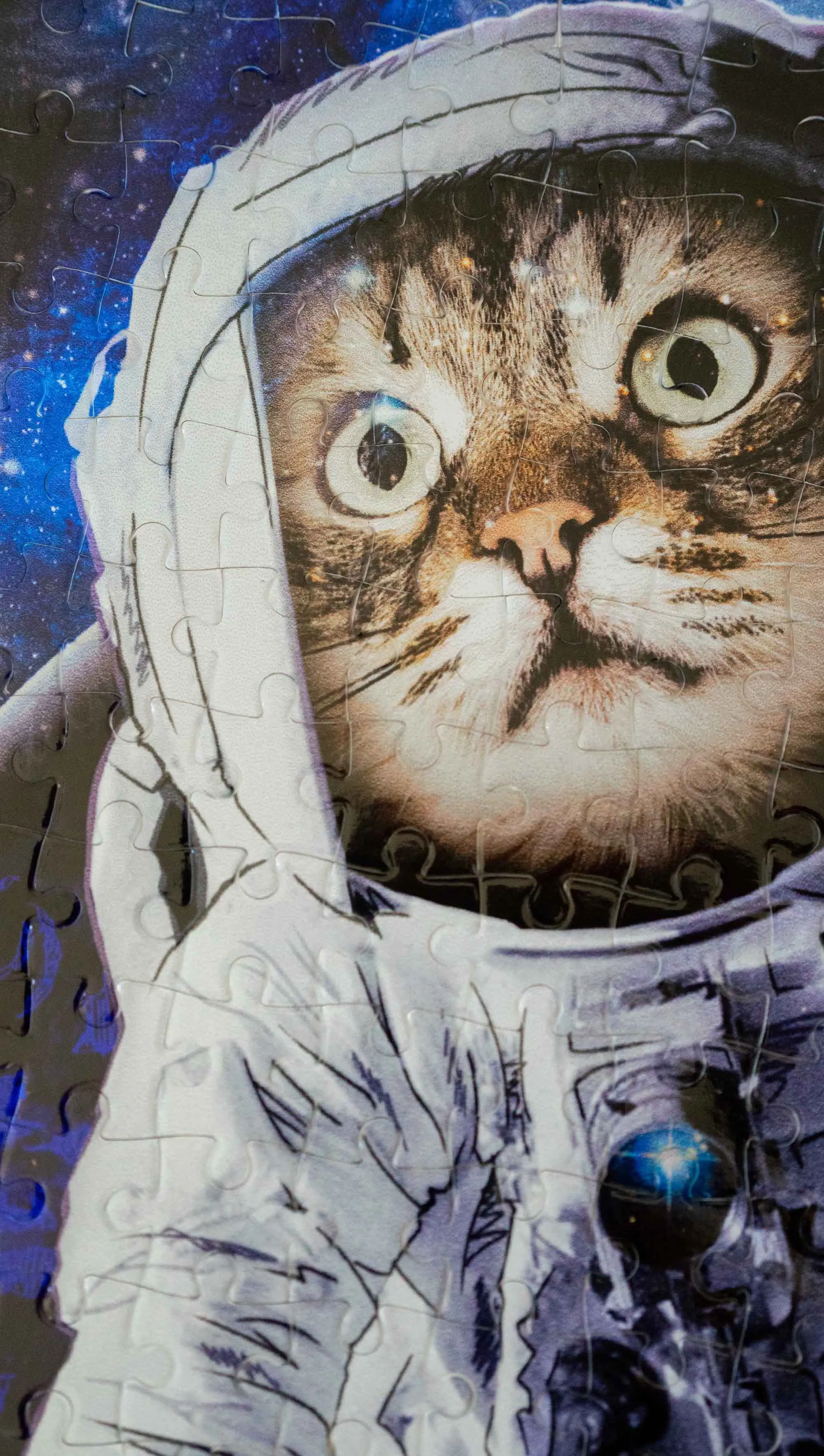 Space Cat - 252 Piece Jigsaw Puzzle