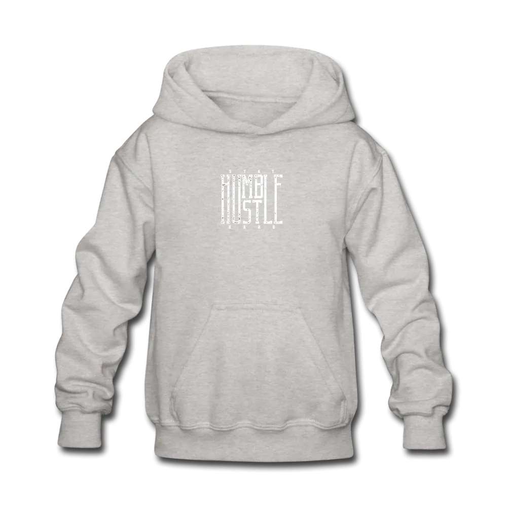 Stay Humble Hustle Hard Kids' Hoodie