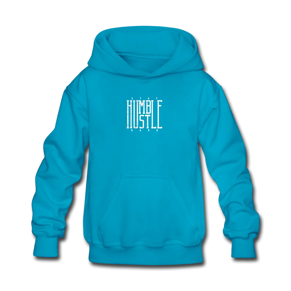 Stay Humble Hustle Hard Kids' Hoodie