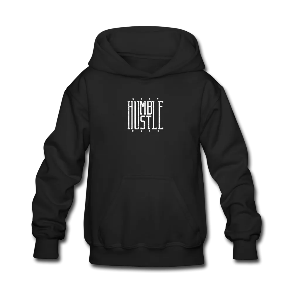 Stay Humble Hustle Hard Kids' Hoodie