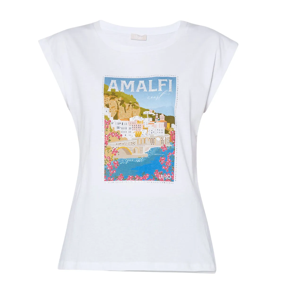 T-shirt Donna Liu-Jo Amalfi Bianco