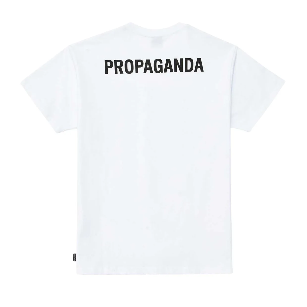 T-shirt Logo Propaganda Bianco