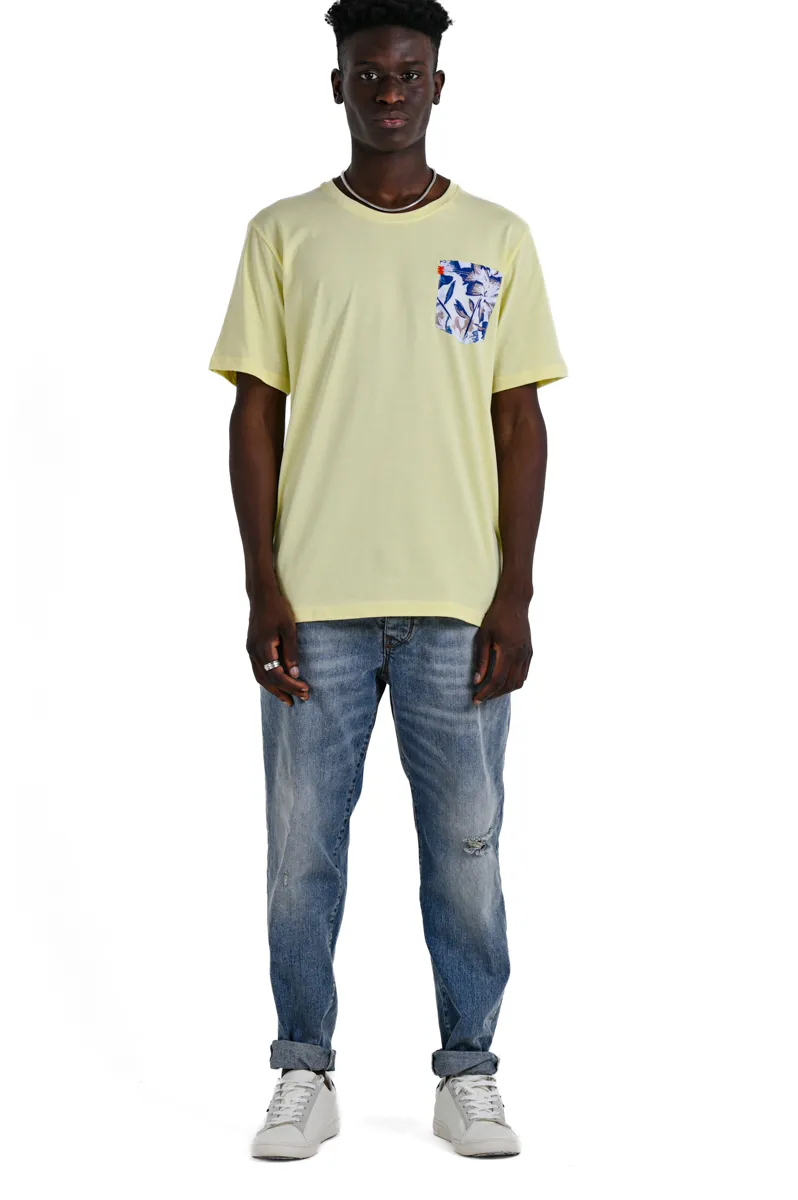 T-Shirt regular DPE 2409 Giallo SS24