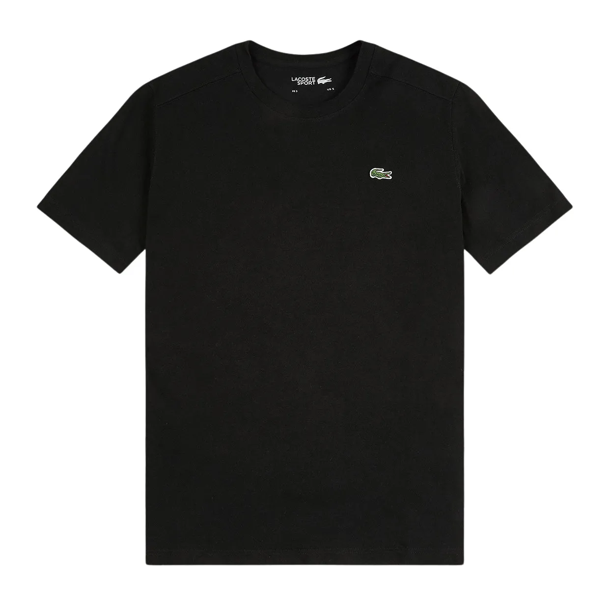 T-shirt Uomo Lacoste Girocollo Nero