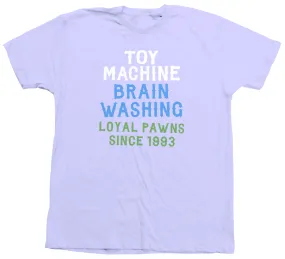 TOY MACHINE T-SHIRT BRAINWASH LAVENDER